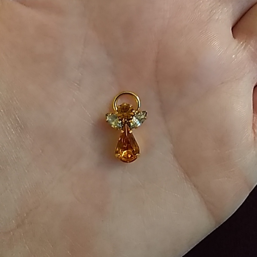 Topaz Angel Pendant